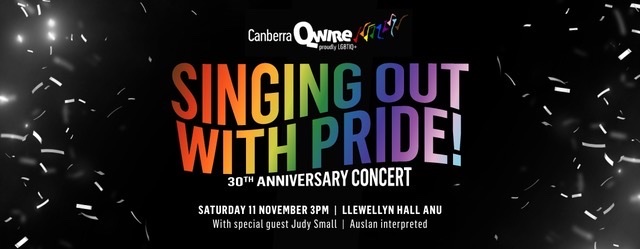 Singing Out With Pride!: 30th anniversary concert Singing Out With Pride!: 30th anniversary concert